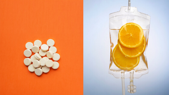 IV Vitamin C vs. Oral Vitamin C Newtown PA