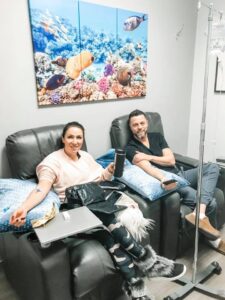 IV Vitamin Therapy Couple at Healthy Solutions Medspa