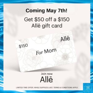 Alle Mothers Day Gift Card 2025
