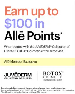 BOTOX Cosmetic and JUVEDERM Double Points Static Social Post